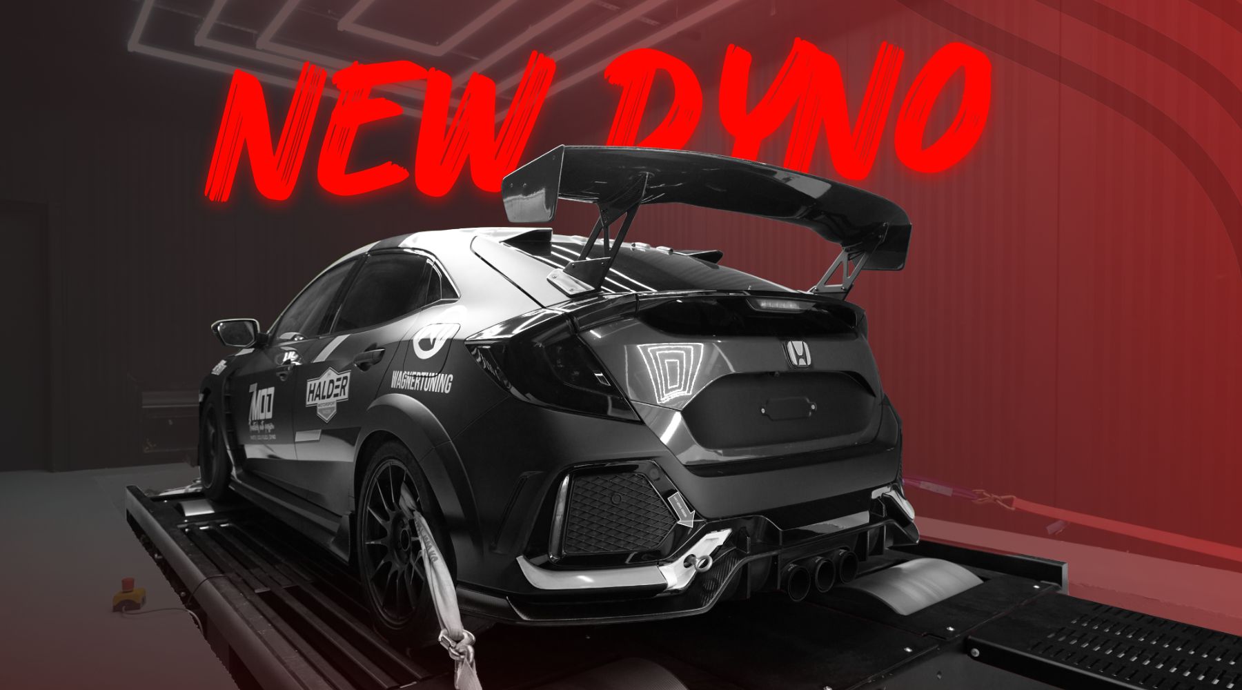 First run on the new dyno! Civic Type R by 7MOD on the test bench | Pa ...