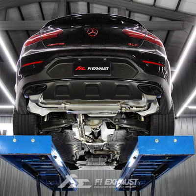 Center muffler replacement pipes